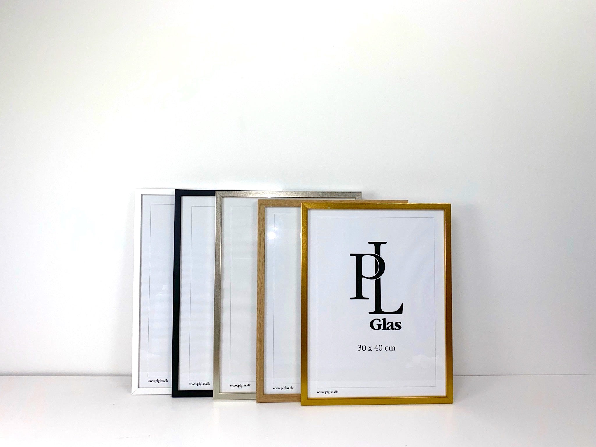 Træramme i Egetræ - PL glas
