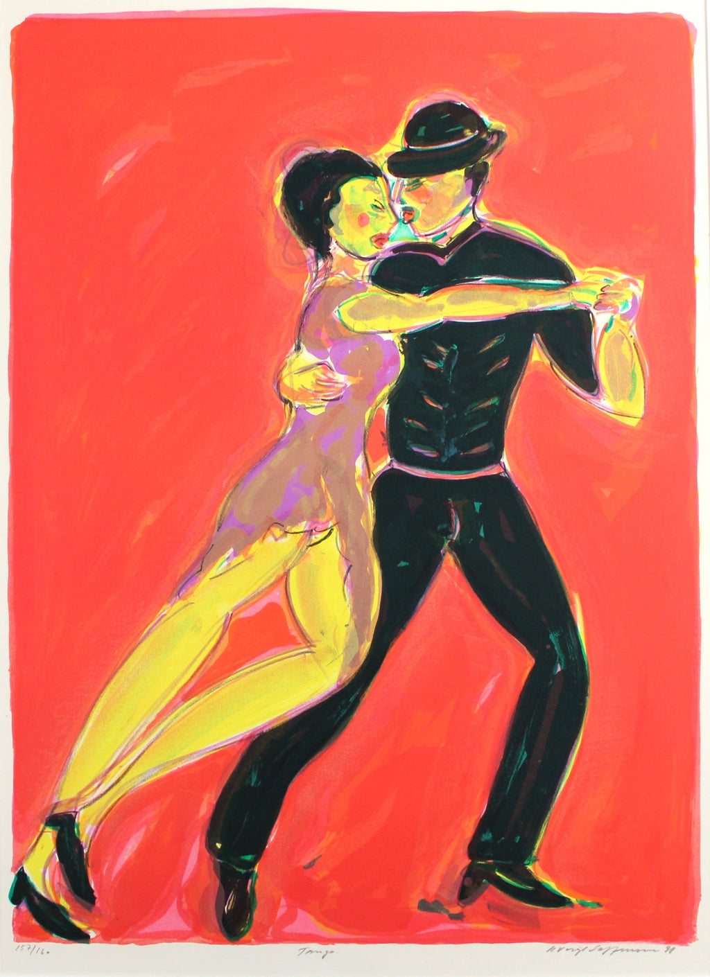 Hans Voigt Steffensen - Tango - Med Indramning