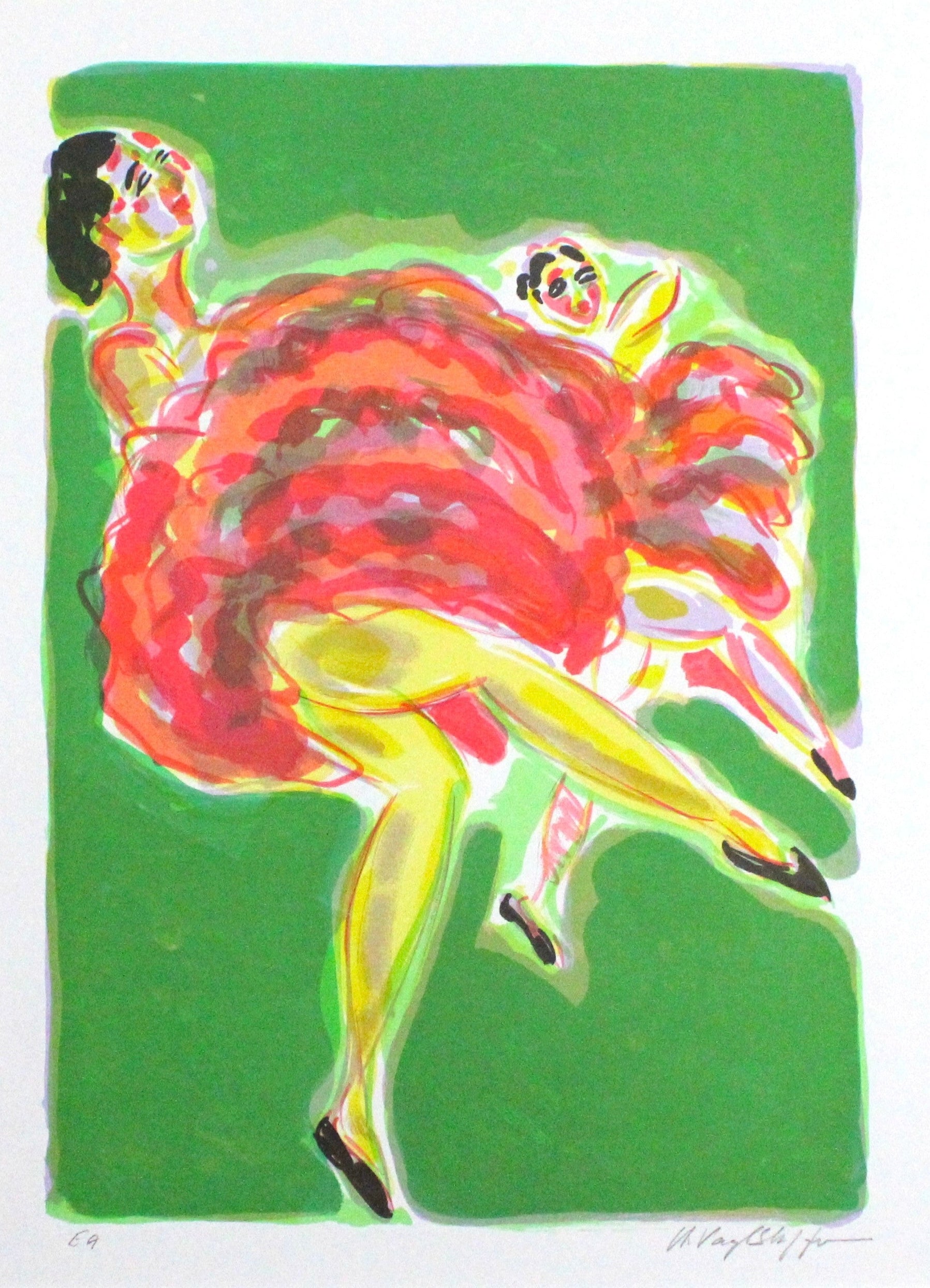 Hans Voigt Steffensen - Med rød indramning