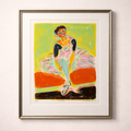 Hans Voigt Steffensen - Ballerina - Med indramning