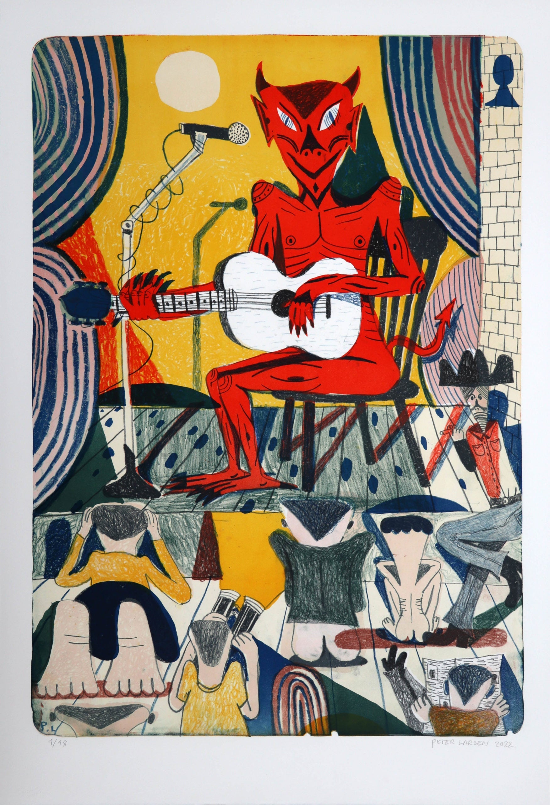 Peter Larsen - Folkesangeren med indramning