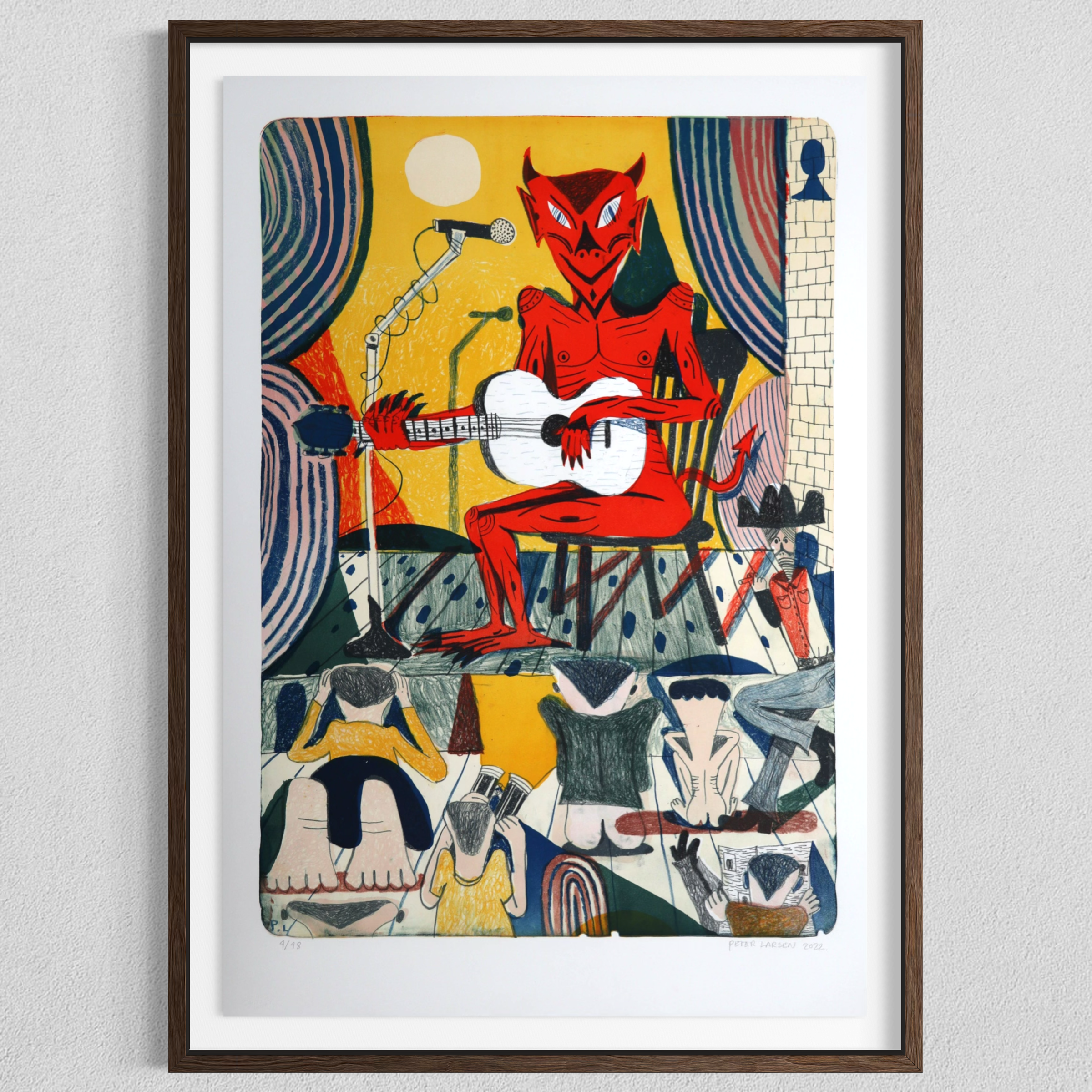 Peter Larsen - Folkesangeren med indramning