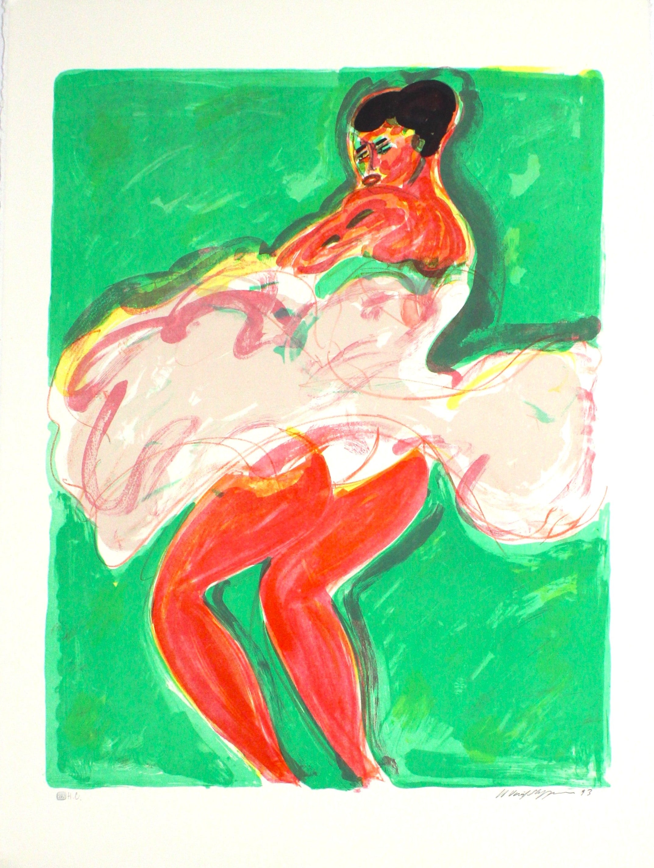Hans Voigt Steffensen - Dansede pige