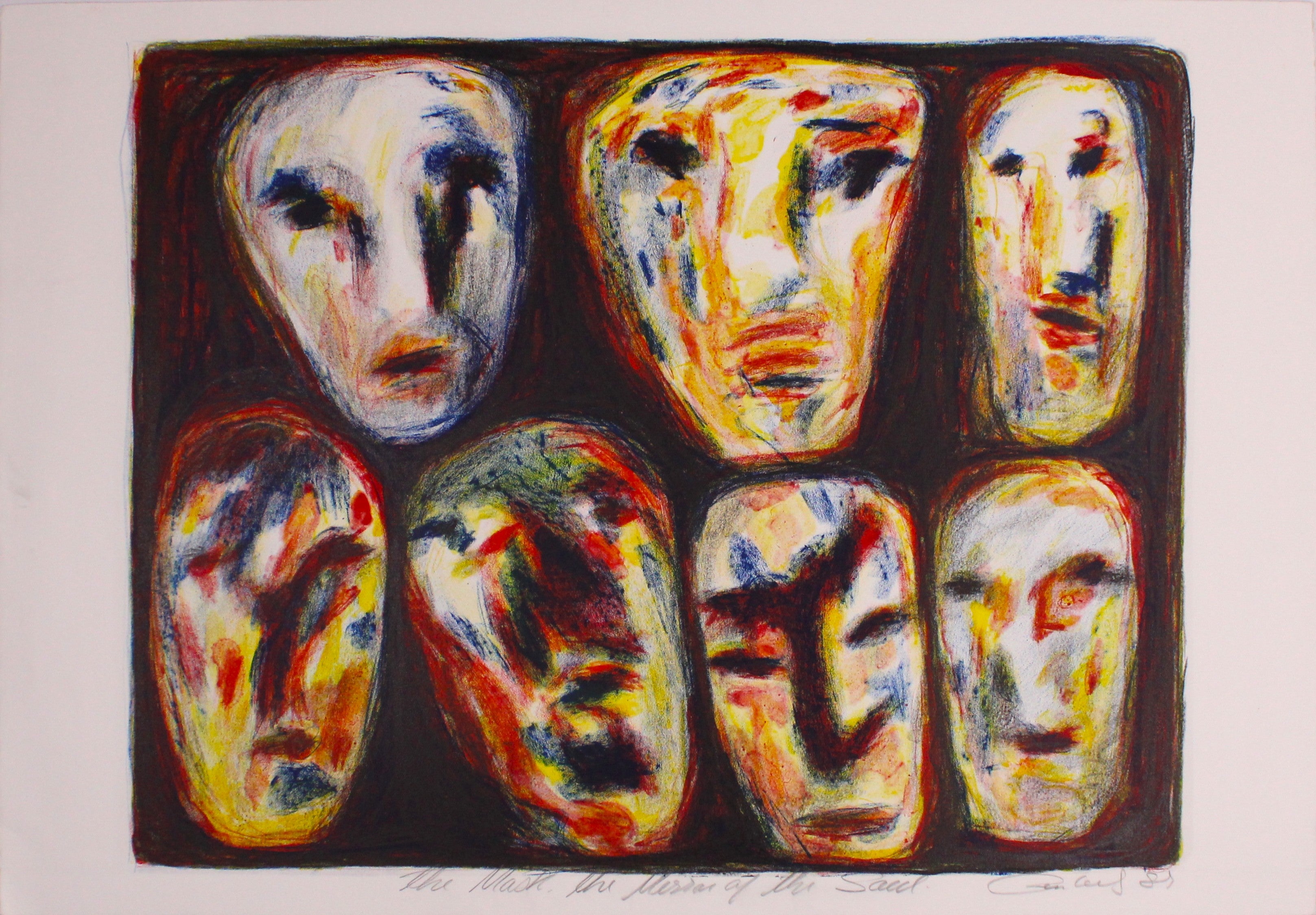 Gunleif Grube - The mask. Mirror Of The Soul.