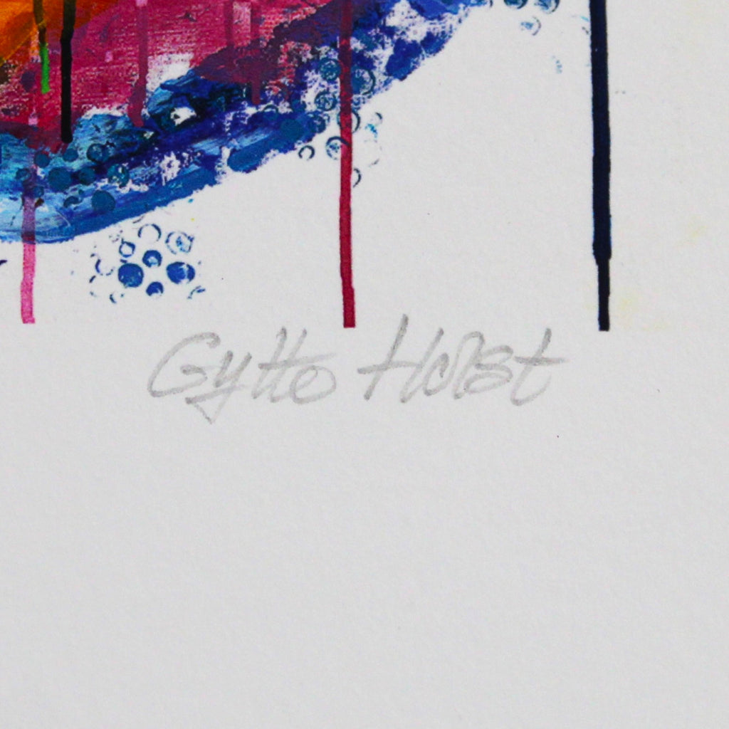 Gytte Holst - Blå sommerfugl