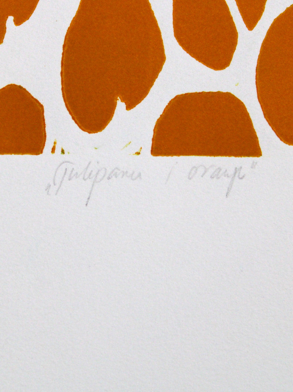 Kristine Hellesøe - Tulipan i orange