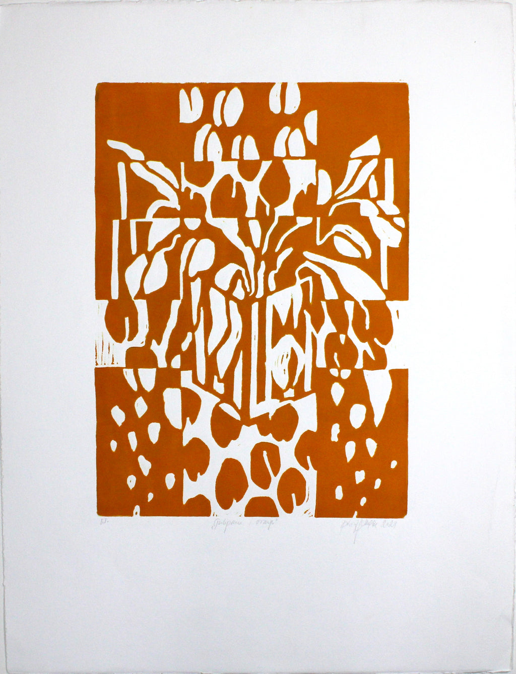 Kristine Hellesøe - Tulipan i orange