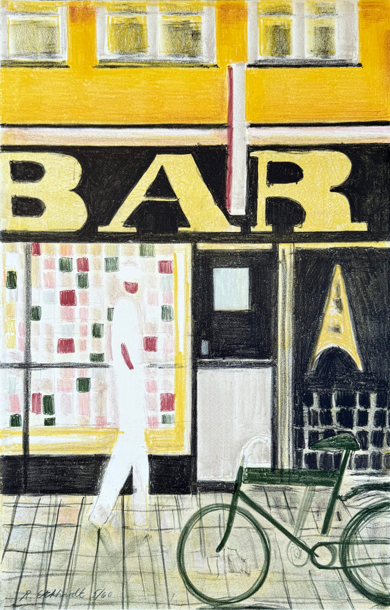 Rasmus Eckhardt - Eiffel II - Med indramning