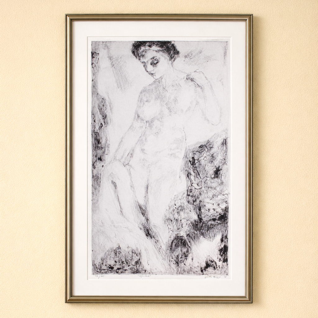 Grethe Bagge - Afrodite - Med indraming